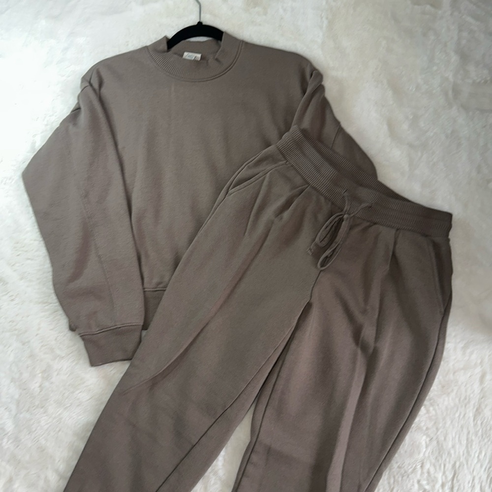 Sweater and sweatpants
